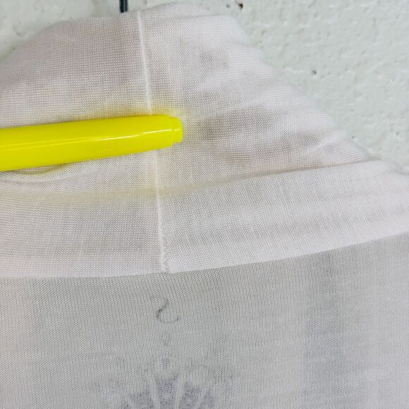 Key Closet Cardigan Top Women Small Rhinestone Swarovski Crystal Flowy Light NEW - Picture 7 of 11